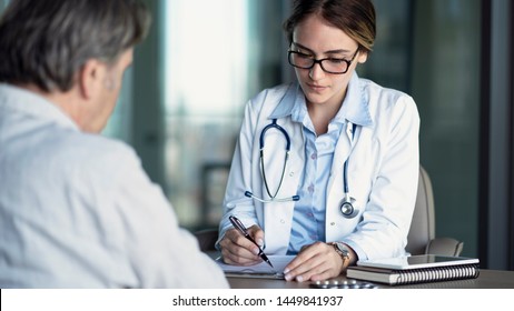 Doctor Talking To The Patient