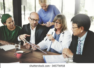 Doctor Team Treatment Plan Discussion Concept