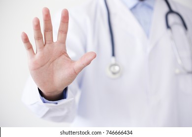 Doctor Whit Stop Hand.