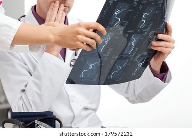 Doctors Consulting Difficult Medical Case