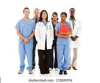 Doctors: Line Of Doctors and Nurses