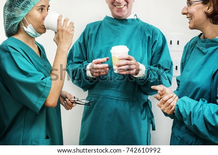 Doctors on a breaktime