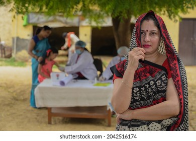 Doctors Are There In The Village For Second Dose Of Vaccine