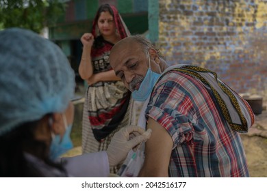 Doctors Are There In The Village For Second Dose Of Vaccine