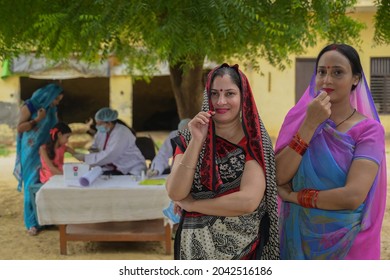 Doctors Are There In The Village For Second Dose Of Vaccine