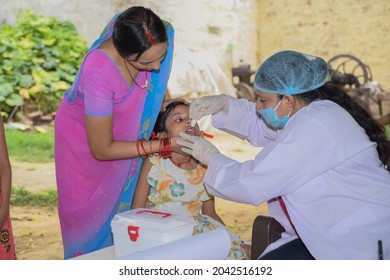 Doctors Are There In The Village For Second Dose Of Vaccine