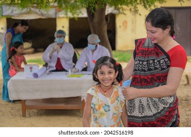 Doctors Are There In The Village For Second Dose Of Vaccine