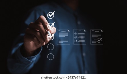 Document management concept. Business process workflow illustrating management approval and project approve. - Powered by Shutterstock