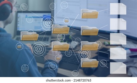 Document management, online database and documentation, digital file storage, software, record keeping, database technology, file access, sharing
documents.