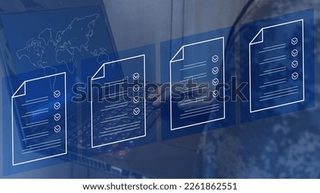 Document management, online database and documentation, digital file storage, software, record keeping, database technology, file access, sharing documents.	