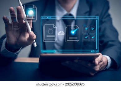 Document management system and IT business processes arranging for archiving Find and manage files and corporate data. Digital transformation of files