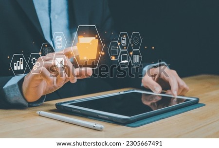 Document Management System (DMS), database and online to manage files. Product management system..Accounting and Finance,Human Resources..with ERP, corporate business technology