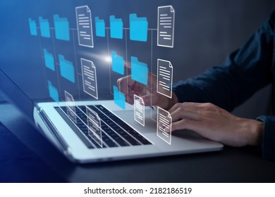 Document Management System Dms Online Document Stock Photo 2182186519 ...