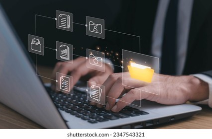 Document Management System (DMS), software to store, organize, track, and manage digital documents. Centralized repository for efficient creation, storage, retrieval, and distribution.