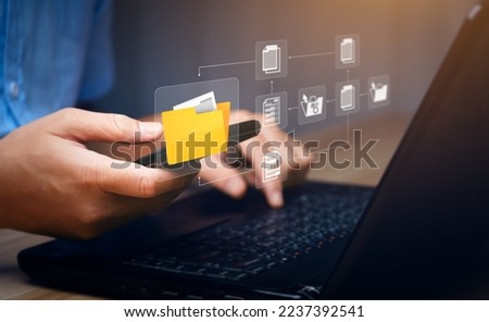 Document Management System (DMS), software to store, organize, track, and manage digital documents. Centralized repository for efficient creation, storage, retrieval, and distribution.
