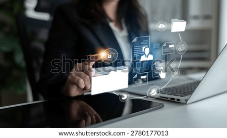 Document management system for secure file storage, organized access, and efficient digital workflow including verification, upload, analytics, and approval process Latch