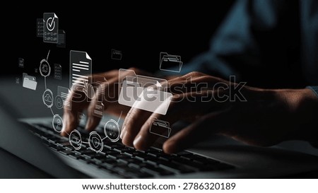 Document management system for secure file storage, organized access, and efficient digital workflow including verification, upload, analytics, and approval process Marrow