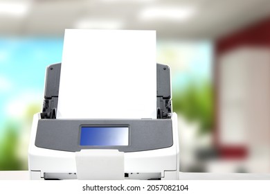 Document Scanner. Office Scanner. Office Equipment