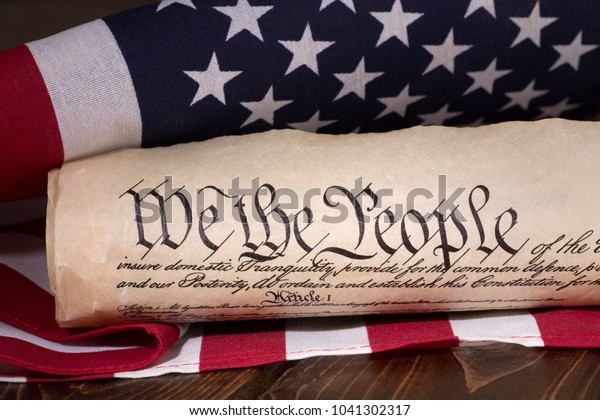 Document Text We People Preamble United Stock Photo Edit Now 1041302317
