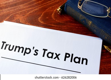 Document with title Trump Tax Plan.
