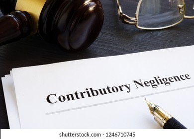 Documents About Contributory Negligence In A Court.