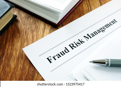 Documents About Fraud Risk Management And Pen.