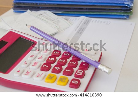 documents monthly expense