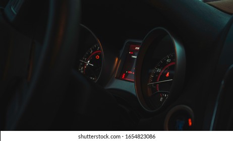 Dodge Journey Dash Close-up View