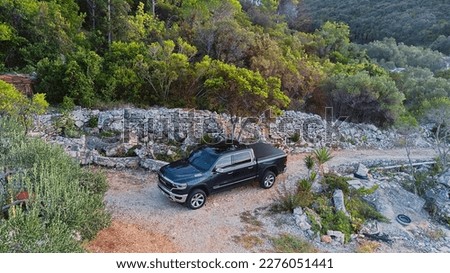 Dodge Ram Limited in Croatia, Korcula Island
