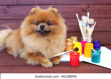 painter dog