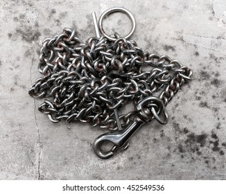 Dog Chain On The Floor