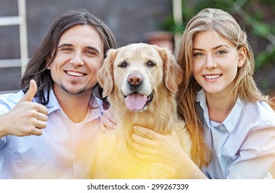 Dog, Family, House.