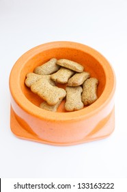 Dog Food In The Container