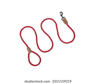 dog leashes with white background and leather dog leashes short leashes rope leashes and dog collar and dog leashe isolated different colours and hooks