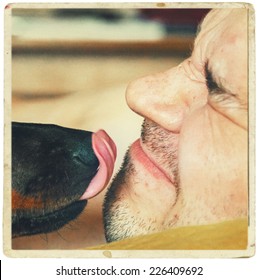 Dog tongue kiss Images, Stock Photos & Vectors Shutterstock