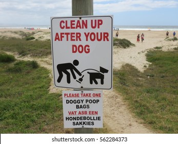 Dog Poo Sign.