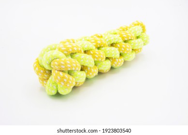 Dog Rope White Background Close Up