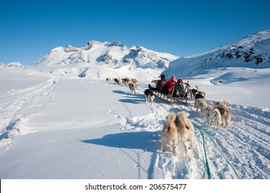 Dog sledding tour in Tasiilaq, Greenland