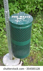 Dog waste container