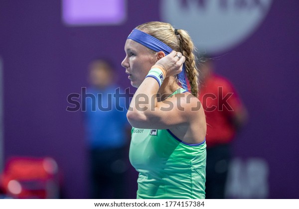 Doha Qatar 23022020 Kiki Bertens Ndl Stock Photo Edit Now 1774157384