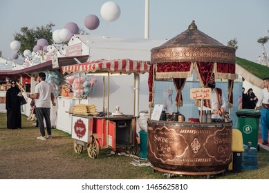 Doha, Qatar - 27 March 2019: Qatar International Food Festival