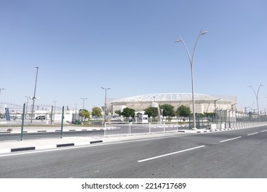 Doha, Qatar - 9 October 2022: Ahmed Bin Ali Stadium, Doha, Qatar