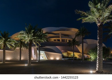 195 National museum of qatar night Images, Stock Photos & Vectors ...