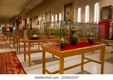 Doha, Qatar - March 5, 2022: Sheikh Faisal Bin Qassim Al Thani Museum is a privately owned museum located in the municipality of Al-Shahaniya in Qatar.