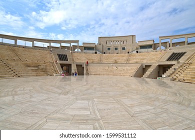 Doha, Qatar - Nov 20. 2019. Katara Amphitheatre In Katara Village