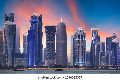 Doha Skyline, Qatar