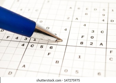 Doing A Sudoku To Train The Mind