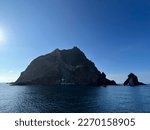 Dokdo, the far eastern Korean island, August 2022