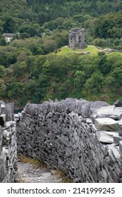 Dolbadarn Castle photographed from the Vivian TrailDinorwic Quarry at Llyn Padarn, Llanberis, Wales