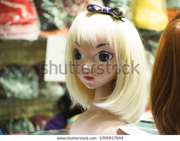 Doll Blonde Bob Haircut Infront Store Stock Photo Edit Now